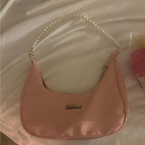 cute pearl pink bag